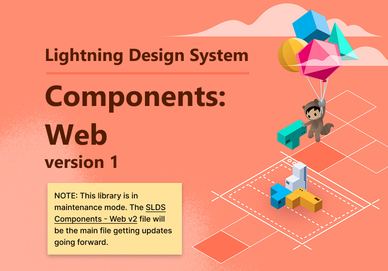 Salesforce Lightning Design System kit in Figma